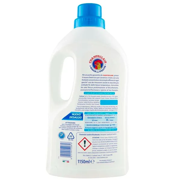 Gel de spălare Chante Clair Cu Bicarbonat 1.15l Număr spălări: 23 photo 2