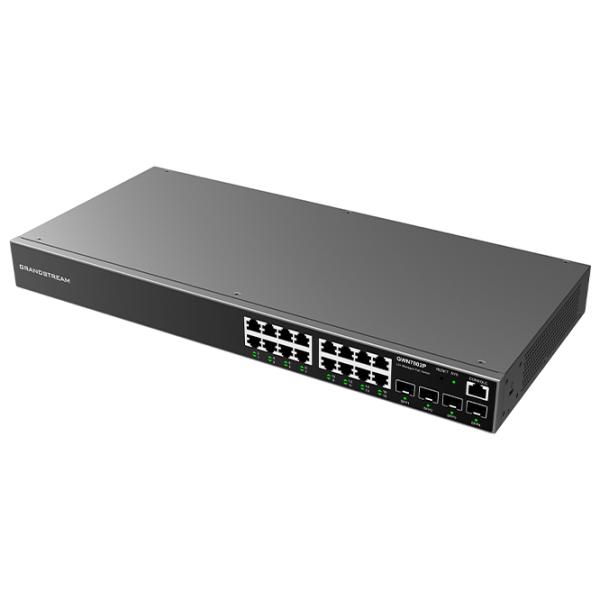 Коммутатор Grandstream GWN7802P Black photo 2