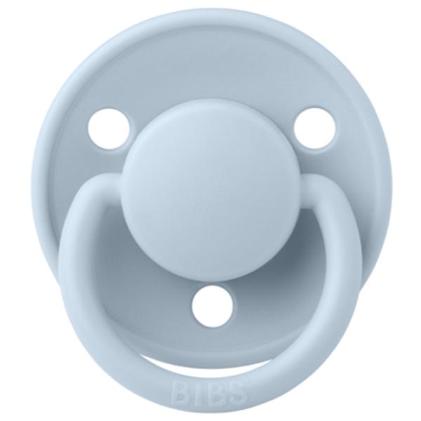 Suzetă cu tetina rotundă Bibs De lux 1010231C Unisex/ 0 luni - 3 ani/ Silicon/ Blue photo 1 Suzetă cu tetina rotundă Bibs De lux 1010231C Unisex/ 0 luni - 3 ani/ Silicon/ Blue photo 1