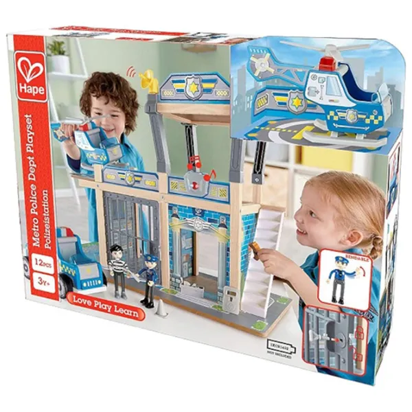 Ролевые игры Hape Police Precinct 3+/ Полицейский участок photo 3