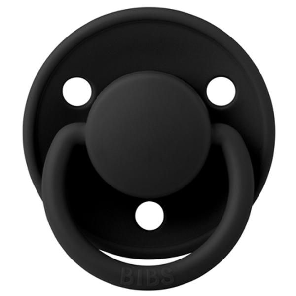 Соска круглая Bibs De lux 1010210C  Унисекс / 0 месяцев - 3 года / Силикон / Черный photo 1 Соска круглая Bibs De lux 1010210C  Унисекс / 0 месяцев - 3 года / Силикон / Черный photo 1