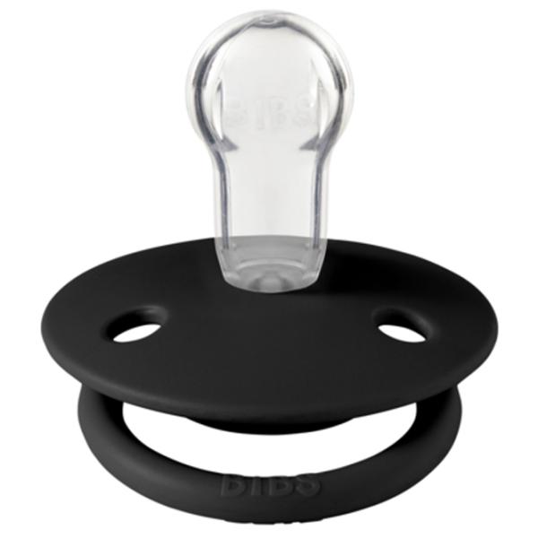 Соска круглая Bibs De lux 1010210C  Унисекс / 0 месяцев - 3 года / Силикон / Черный photo 2 Соска круглая Bibs De lux 1010210C  Унисекс / 0 месяцев - 3 года / Силикон / Черный photo 2