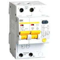 Întrerupătoare diferențiale IEK MAD10-2-040-C-300 40 A/ 220 V - 230 V