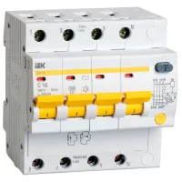 Întrerupătoare diferențiale IEK MAD10-4-016-C-300 16 A/ 220 V - 230 V