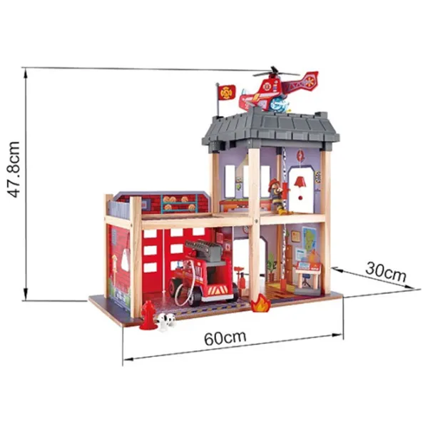 Joc de rol Hape Fire Station 3+/ Mașină photo 3 Joc de rol Hape Fire Station 3+/ Mașină photo 3