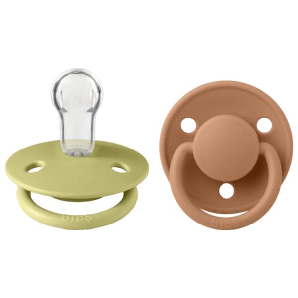 Suzetă cu tetina rotundă Bibs De lux 150230 Unisex/ 0 luni - 36 luni/ Silicon/ Multicolor photo 1