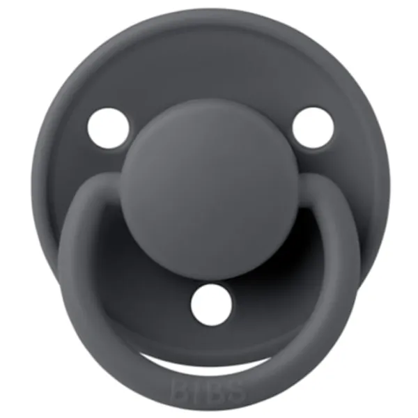 Соска круглая Bibs De lux 1010221C Унисекс/ 0 месяцев - 3 года/ Силикон/ Iron photo 1 Соска круглая Bibs De lux 1010221C Унисекс/ 0 месяцев - 3 года/ Силикон/ Iron photo 1