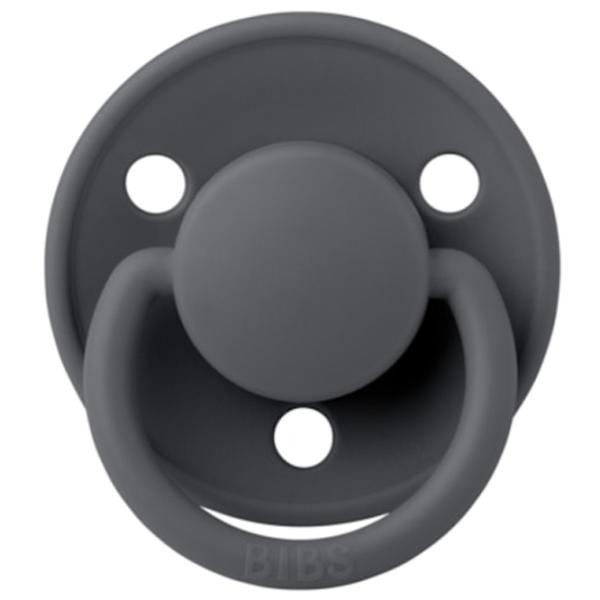 Соска круглая Bibs De lux 1010221C Унисекс/ 0 месяцев - 3 года/ Силикон/ Iron photo 1 Соска круглая Bibs De lux 1010221C Унисекс/ 0 месяцев - 3 года/ Силикон/ Iron photo 1
