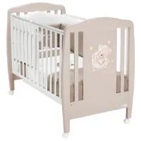Детская кровать CAM Teddy 0 месяцев - 3 года/ Бежевый