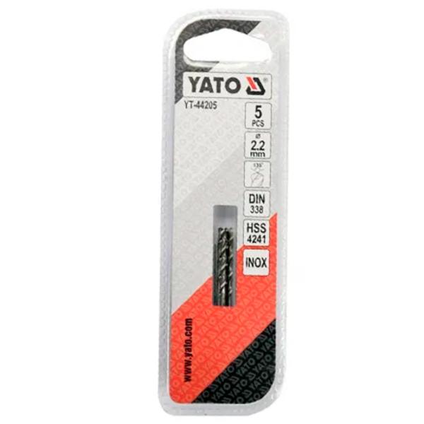 Набор сверл Yato YT44205 HSS photo 2 Набор сверл Yato YT44205 HSS photo 2