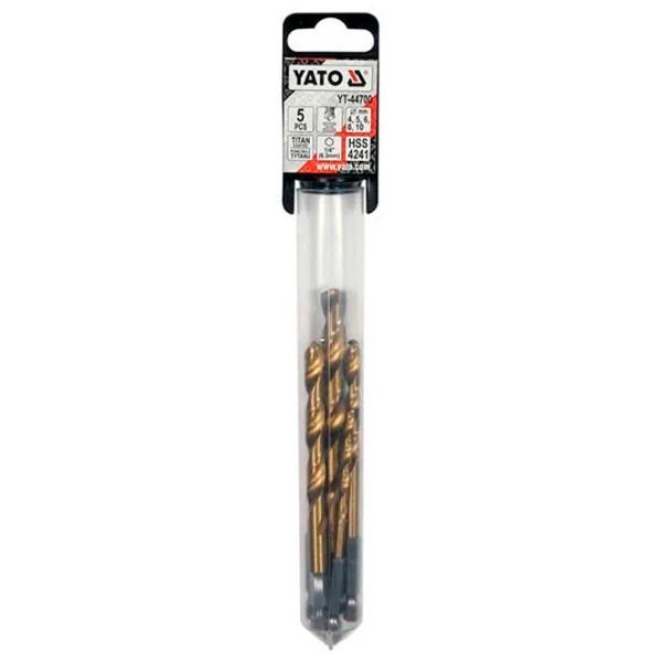 Набор сверл Yato YT44700 HSS-TIN photo 2