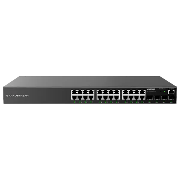 Switch Grandstream GWN7803 Black photo 1