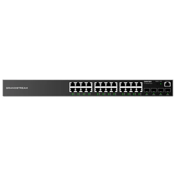 Switch Grandstream GWN7803 Black photo 4