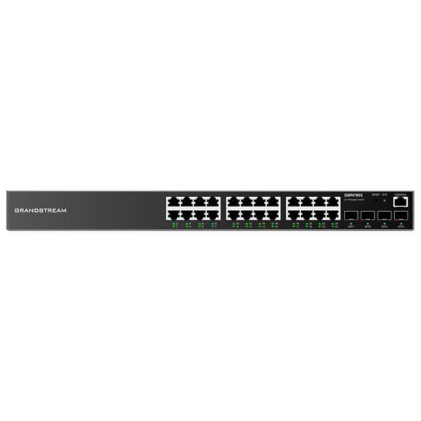 Switch Grandstream GWN7803 Black photo 4