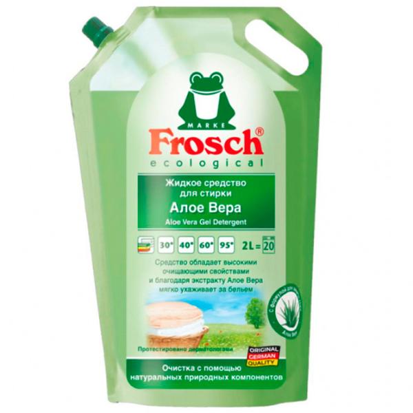 Gel de spălare Frosch Aloe Vera Gel 2l Număr spălări:  photo 1 Gel de spălare Frosch Aloe Vera Gel 2l Număr spălări:  photo 1