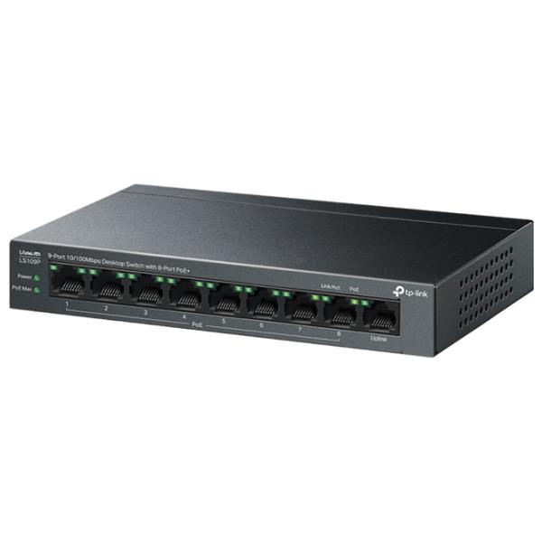 PoE Switch TP-Link LS109P Black photo 2