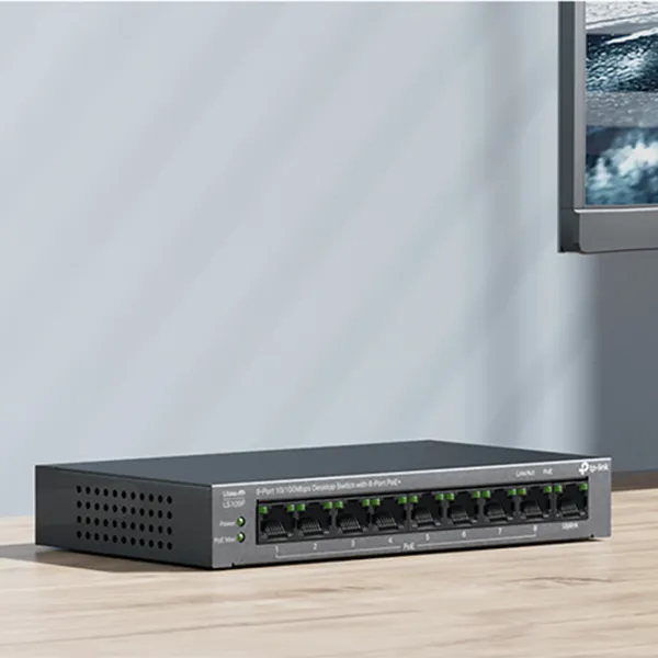 PoE Switch TP-Link LS109P Black photo 5