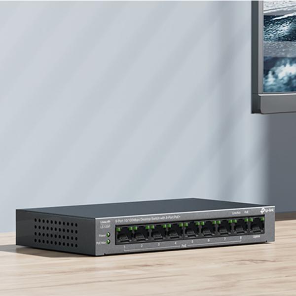 PoE Switch TP-Link LS109P Black photo 5