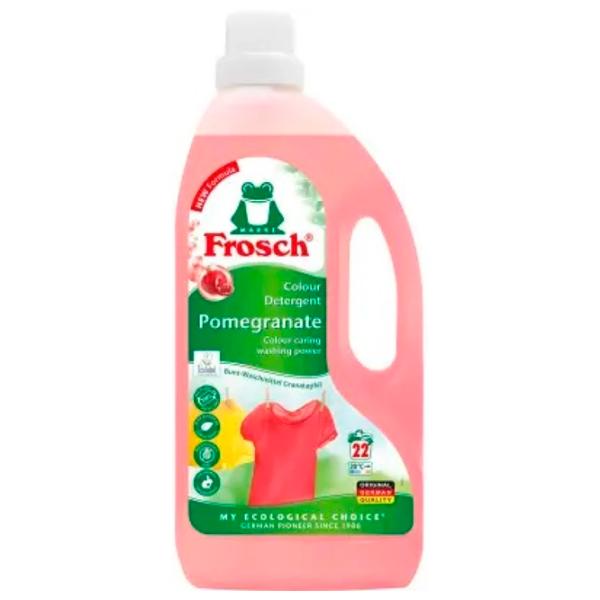 Гель для стирки Frosch Color Detergent Pomegranate 1.5л Количество стирок: 22 photo 1 Гель для стирки Frosch Color Detergent Pomegranate 1.5л Количество стирок: 22 photo 1