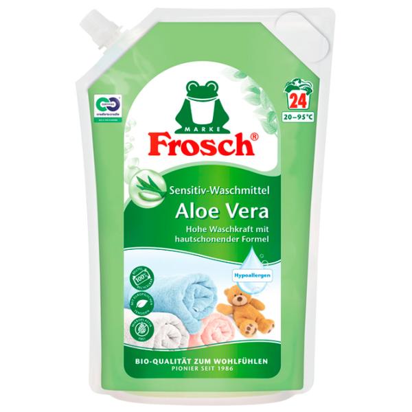 Gel de spălare Frosch Aloe Vera Gel 1.8l Număr spălări: 24 photo 1 Gel de spălare Frosch Aloe Vera Gel 1.8l Număr spălări: 24 photo 1