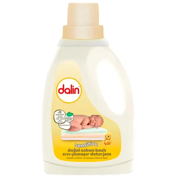 Гель для стирки Dalin Sensitive Natural Soap 1.5л Количество стирок:  photo 1