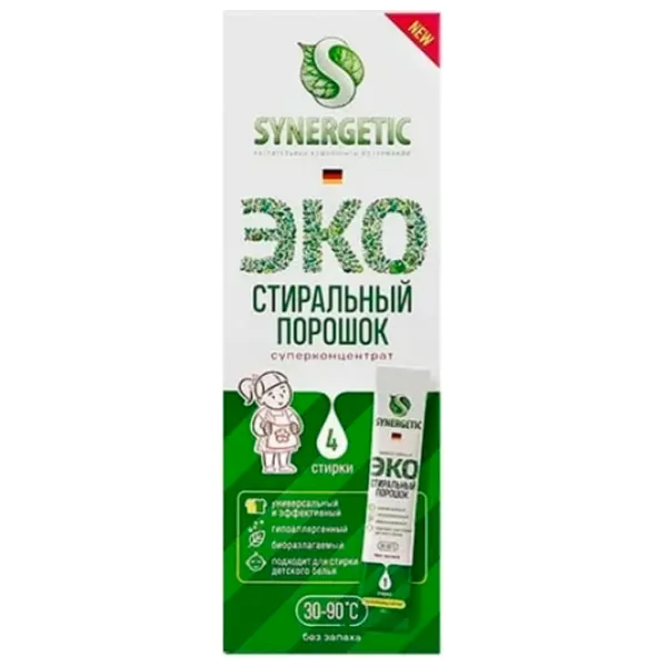 Detergent SYNERGETIC Eco  Număr spălări: 4 photo 1 Detergent SYNERGETIC Eco  Număr spălări: 4 photo 1