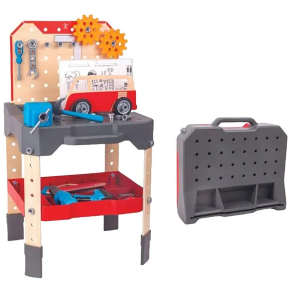 Ролевые игры Hape Repair Work Table 3+/ Набор инструментов photo 1