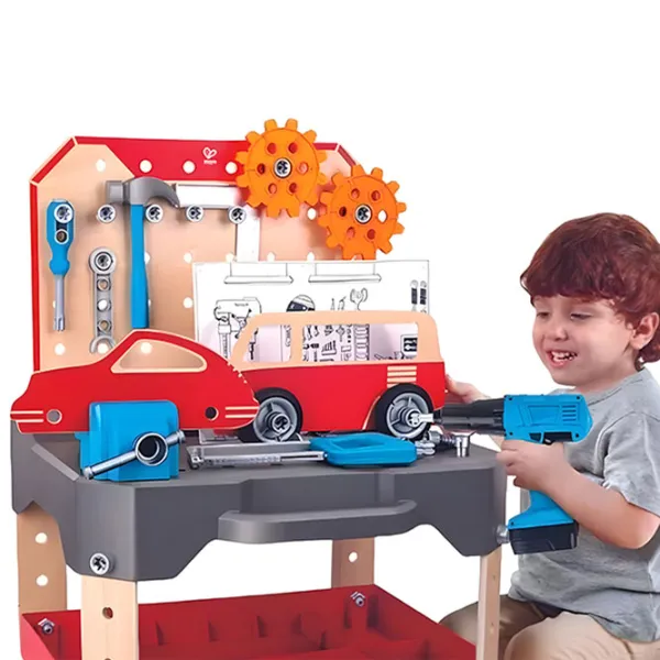 Ролевые игры Hape Repair Work Table 3+/ Набор инструментов photo 2