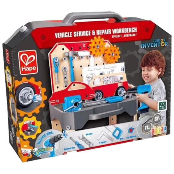 Ролевые игры Hape Repair Work Table 3+/ Набор инструментов photo 4