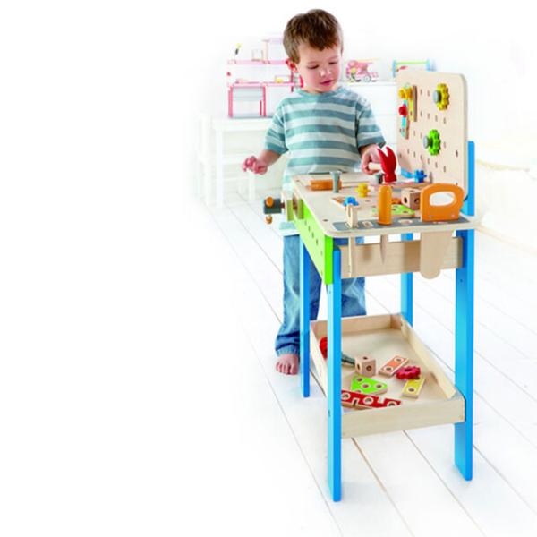 Ролевые игры Hape Wooden table 3+/ Набор инструментов photo 2