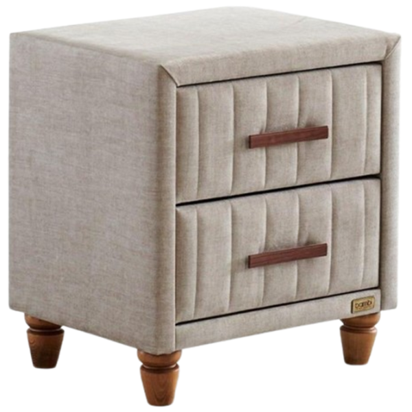 Noptiere Oskar Kapok Natur 57 x 52 x 45/ MDF/ Beige photo 1 Noptiere Oskar Kapok Natur 57 x 52 x 45/ MDF/ Beige photo 1