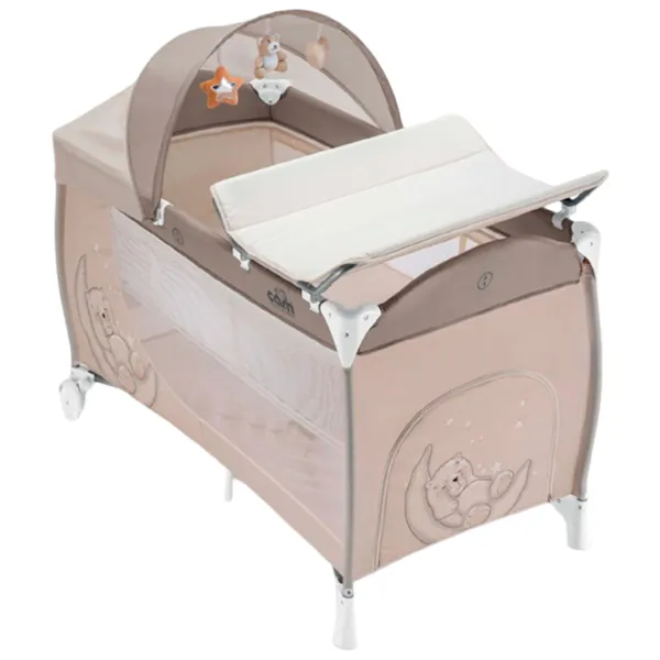 Pat pentru copii CAM Daily Plus 0 luni - 3 ani/ Beige photo 1