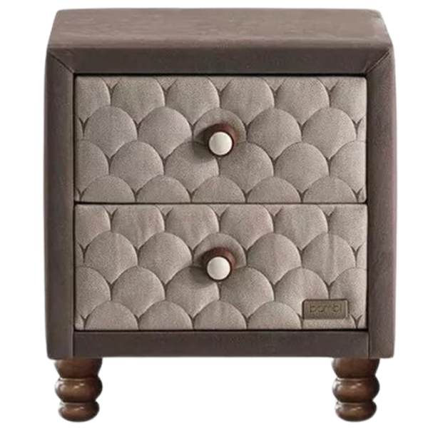 Noptiere Oskar GLASS Borjen 57 x 52 x 45/ MDF/ Beige photo 1 Noptiere Oskar GLASS Borjen 57 x 52 x 45/ MDF/ Beige photo 1