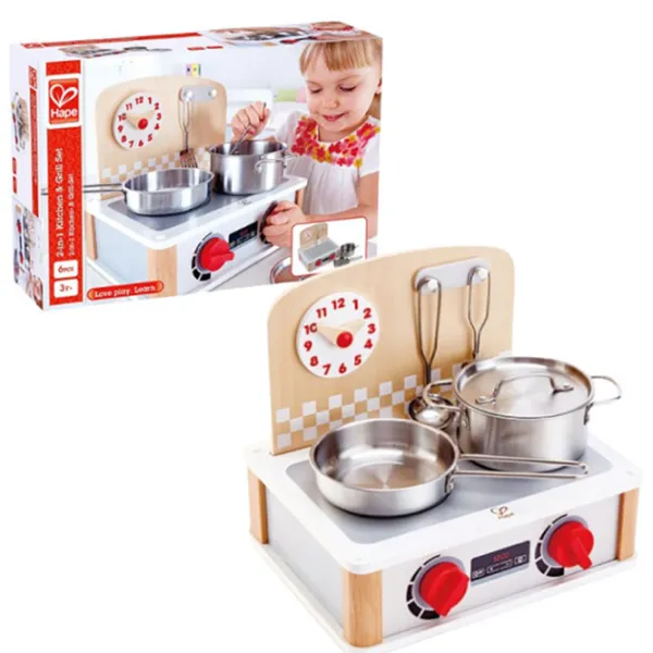 Ролевые игры Hape Kitchen and Grill 3+/ Кухня photo 3