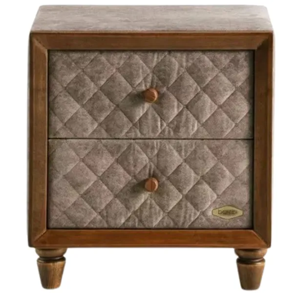 Noptiere Oskar GLASS Bamboo Sleep 57 x 52 x 45/ MDF/ Beige photo 1 Noptiere Oskar GLASS Bamboo Sleep 57 x 52 x 45/ MDF/ Beige photo 1