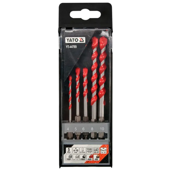 Набор сверл Yato YT44789 YG6X photo 3