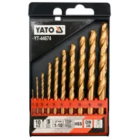 Набор сверл Yato YT44674 HSS-TIN
