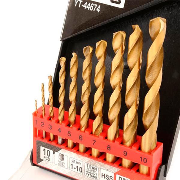 Набор сверл Yato YT44674 HSS-TIN photo 2