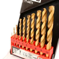 Set de burghie Yato YT44674 HSS-TIN photo 2