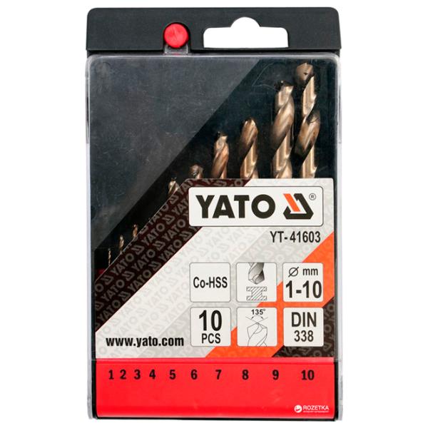 Set de burghie Yato YT41603 HSS-CO photo 2