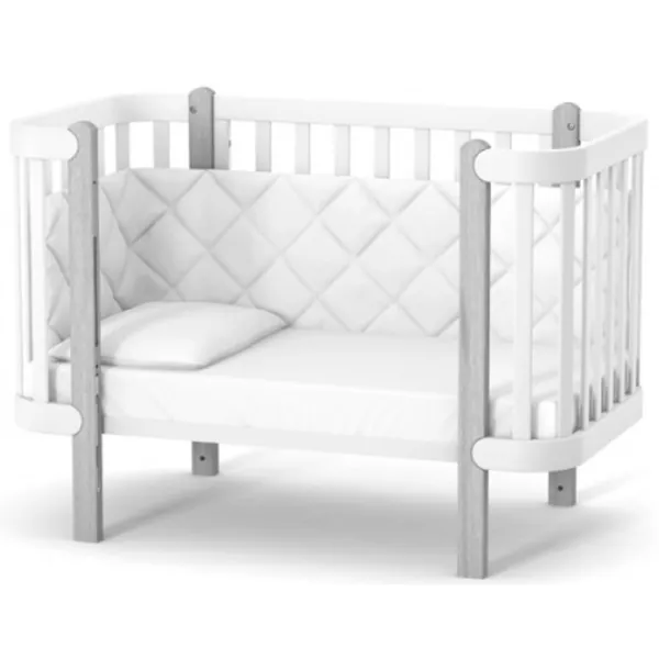Pat pentru copii Veres LD5 0 luni - 3 ani/ White photo 3