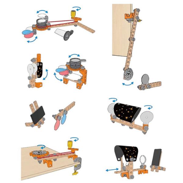 Joc de rol Hape OPTICAL SCIENCE LAB  3+ / Set instrumente photo 2