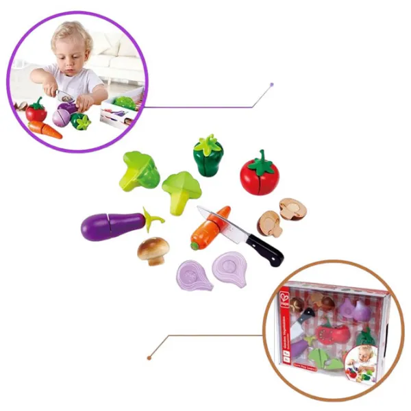 Joc de rol Hape GARDEN VEGETABLES 3+/ Bucătărie photo 1