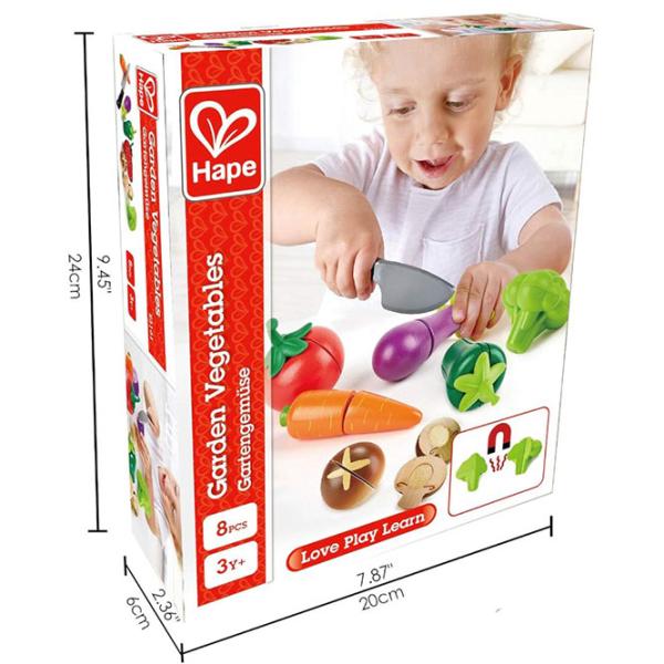 Joc de rol Hape GARDEN VEGETABLES 3+/ Bucătărie photo 3