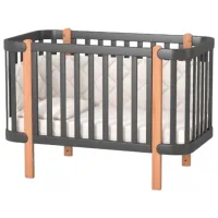 Детская кровать Veres LD5 0 месяцев - 3 года/ Black