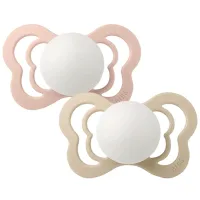 Соска ортодонтическая Bibs Couture 1810319 Унисекс/ 6 месяцев - 18 месяцев/ Латекс/ Разноцветный