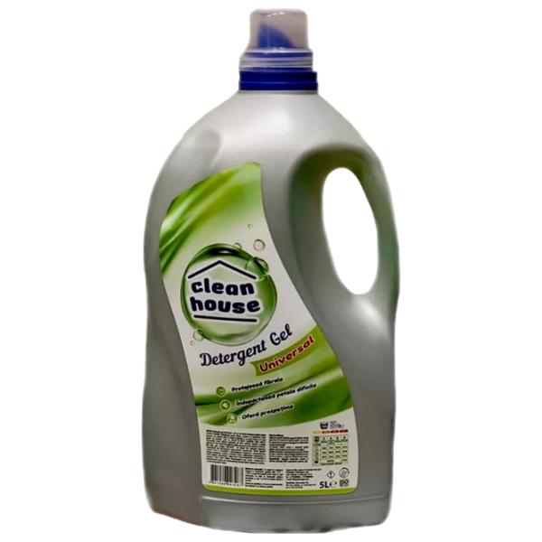 Gel de spălare Clean House Universal Gel 5l Număr spălări: 100 photo 1 Gel de spălare Clean House Universal Gel 5l Număr spălări: 100 photo 1