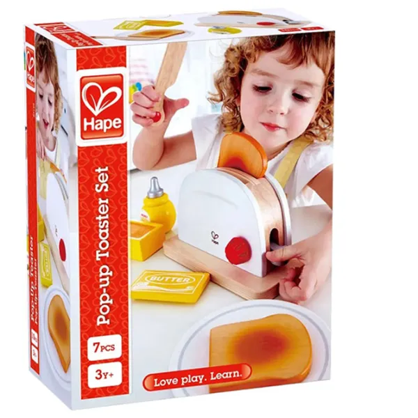 Joc de rol Hape POP UP TOASTER 3+ / Bucătărie photo 4
