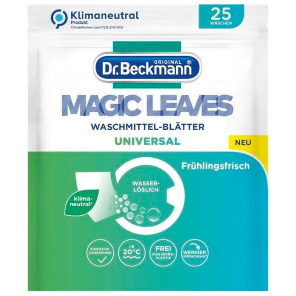 Șervețele pentru spălare Dr. Beckmann Magic Leaves Universal  Număr spălări:  photo 1