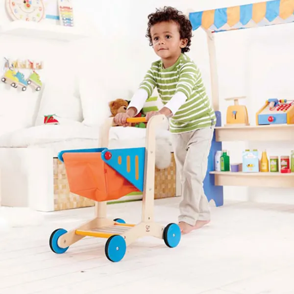 Joc de rol Hape Shopping Cart 3+/ Cărucior pentru cumpăraturi photo 4
